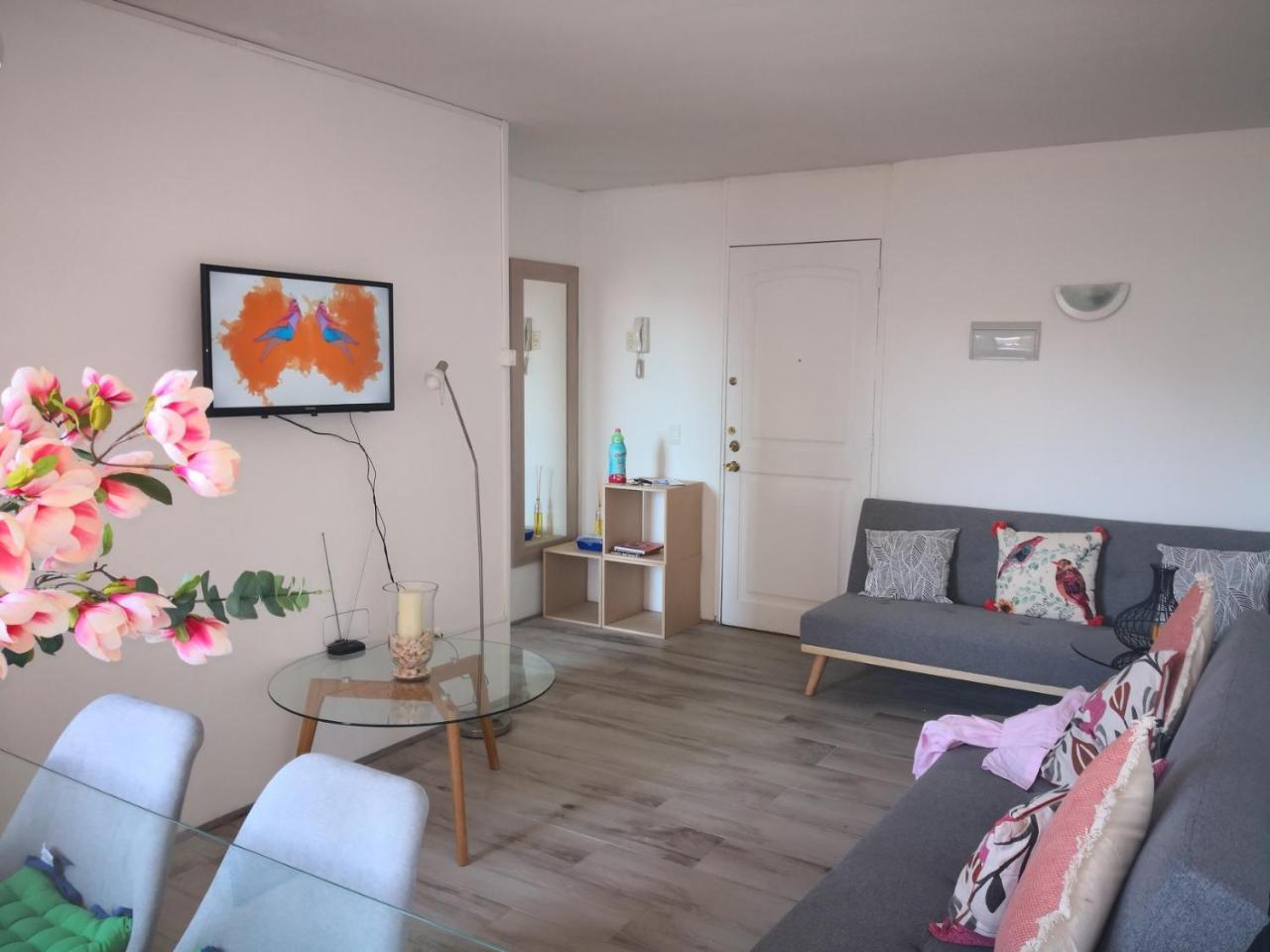 Apartamento Lindo Departamento A Pasos Del Centro Comercial Costanera Center Santiago